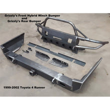 Load image into Gallery viewer, 1999-2002 Toyota 4Runner Front Hybrid Winch 3/16&quot; Plate &amp; Tubing Bumper- PRECISI0N WELDED MODEL - USA!
