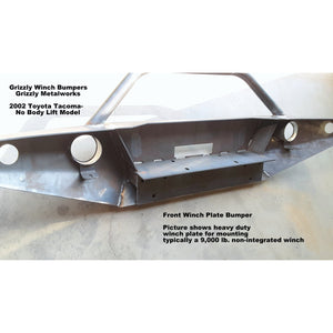 1995 - 2004 Toyota Tacoma Front Winch Plate Bumper