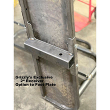 Load image into Gallery viewer, Extended Lead Time!! UNIVERSAL SIDE X SIDE REAR WELDED FLIP SEAT-w/Heat Shield; Creates Cargo Area Behind Seat. Fits STOCK REAR BED UTVs- Raw Metal, 2 sizes - MEDIUM &amp; LARGE ONLY- Polaris Ranger XP 1000, John Deere Gator,  13 GA Exp. Sheet Metal - OPTIONS
