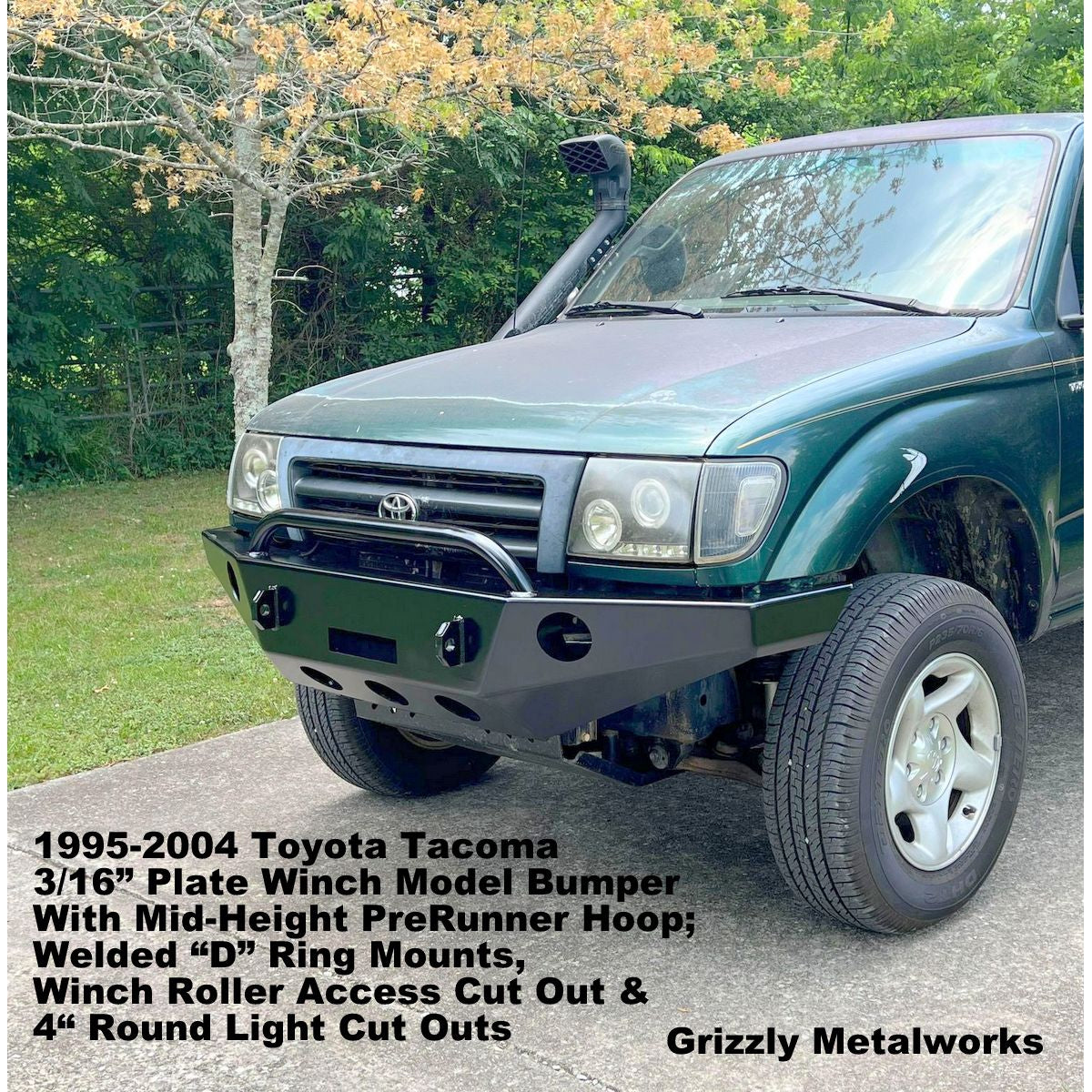 1995-2004 Toyota Tacoma Custom USA Front Winch 3/16