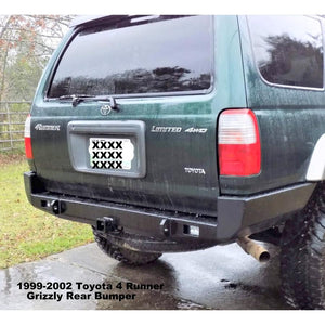 1999-2002 Toyota 4 Runner 3rd Gen Rear Bumper (Includes Receiver Hitch if wanted for Off Road, Farm, Campground, etc. Use Only-Not for Roads/Interstate Pulling)-(If Receiver is not needed, message us when you order)- High Quality! USA!