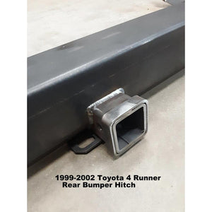 1999-2002 Toyota 4 Runner 3rd Gen Rear Bumper (Includes Receiver Hitch if wanted for Off Road, Farm, Campground, etc. Use Only-Not for Roads/Interstate Pulling)-(If Receiver is not needed, message us when you order)- High Quality! USA!