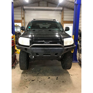 2003-2009 4th Generation Toyota 4 Runner High Clearance Front Winch 3/16" Plate Bumper- (Non-Winch Model Available) PRECISION WELDED MODEL - Extra Heavy Duty! Grizzly High Quality! USA! OPTIONS AVAILABLE!