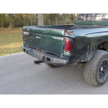 Load image into Gallery viewer, 1995-2004 Toyota Tacoma Custom USA &quot;OVERLAND&quot; Rear Plate Bumper-  PRECISION WELDED MODEL - High Quality! USA! OPTIONS AVAILABLE!
