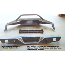 Load image into Gallery viewer, 1995 - 2004 Toyota Tacoma Front Winch Plate Bumper

