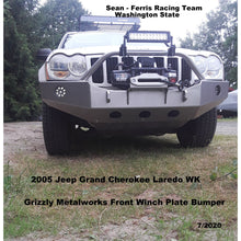 Load image into Gallery viewer, 2005-2007 Jeep Grand Cherokee WK Custom USA Front Winch 3/16&quot; Plate Bumper- (Non-Winch Model Available)  PRECISION WELDED MODEL - High Quality! USA! OPTIONS AVAILABLE!
