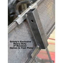 Load image into Gallery viewer, Polaris Ranger MID SIZE 500/570 CUSTOM USA REAR WELDED FLIP SEAT ASSEMBLY Raw Metal (Option for Powder Coat)-13 GA Exp. Sheet Metal, Heavy Duty - Includes Rear Cargo/Gear Area &amp; Heat Shield-OPTIONS: Seat Belts; Custom Heavy Duty 2&quot; Receiver &amp; More
