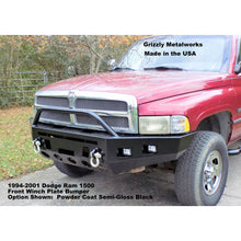 Load image into Gallery viewer, 1994-2001 Dodge Ram 1500, 2500 &amp; 3500 Gas and Diesel Trucks- Custom USA Front Winch 3/16&quot; Plate Bumper- (Non-Winch Model Available)  PRECISION WELDED MODEL - Extra Heavy Duty! Grizzly High Quality! USA! OPTIONS AVAILABLE!
