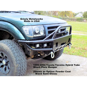 1995-2004 Toyota Tacoma Custom USA Front Winch 3/16" Plate Hybrid & Tubing Bumper Includes Subframe!  (Non-Winch Model Available) PRECISION WELDED MODEL -High Quality! USA! OPTIONS AVAILABLE!