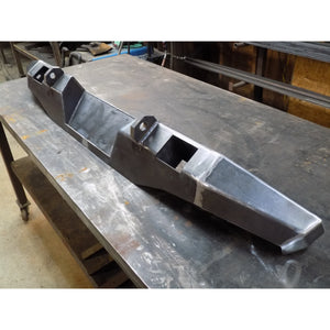 1995-2004 Toyota Tacoma Custom USA "OVERLAND" Rear Plate Bumper-  PRECISION WELDED MODEL - High Quality! USA! OPTIONS AVAILABLE!