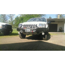 Load image into Gallery viewer, 1999-2004 Jeep Grand Cherokee WJ Custom USA Front Winch 3/16&quot; Plate Bumper w/Skid Plate-(Non-Winch Model Available)  PRECISION WELDED MODEL -High Quality! USA! OPTIONS AVAILABLE!
