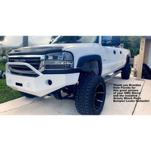 Load image into Gallery viewer, 2003-2006 GMC Sierra 2500/3500 HD Custom USA Front Winch 3/16&quot; Plate Bumper -(Non-Winch Model Available)  PRECISION WELDED MODEL - High Quality! USA! OPTIONS AVAILABLE!
